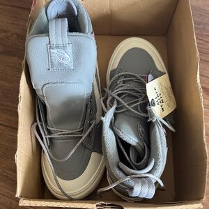 Vans Gray High-Top Sneakers